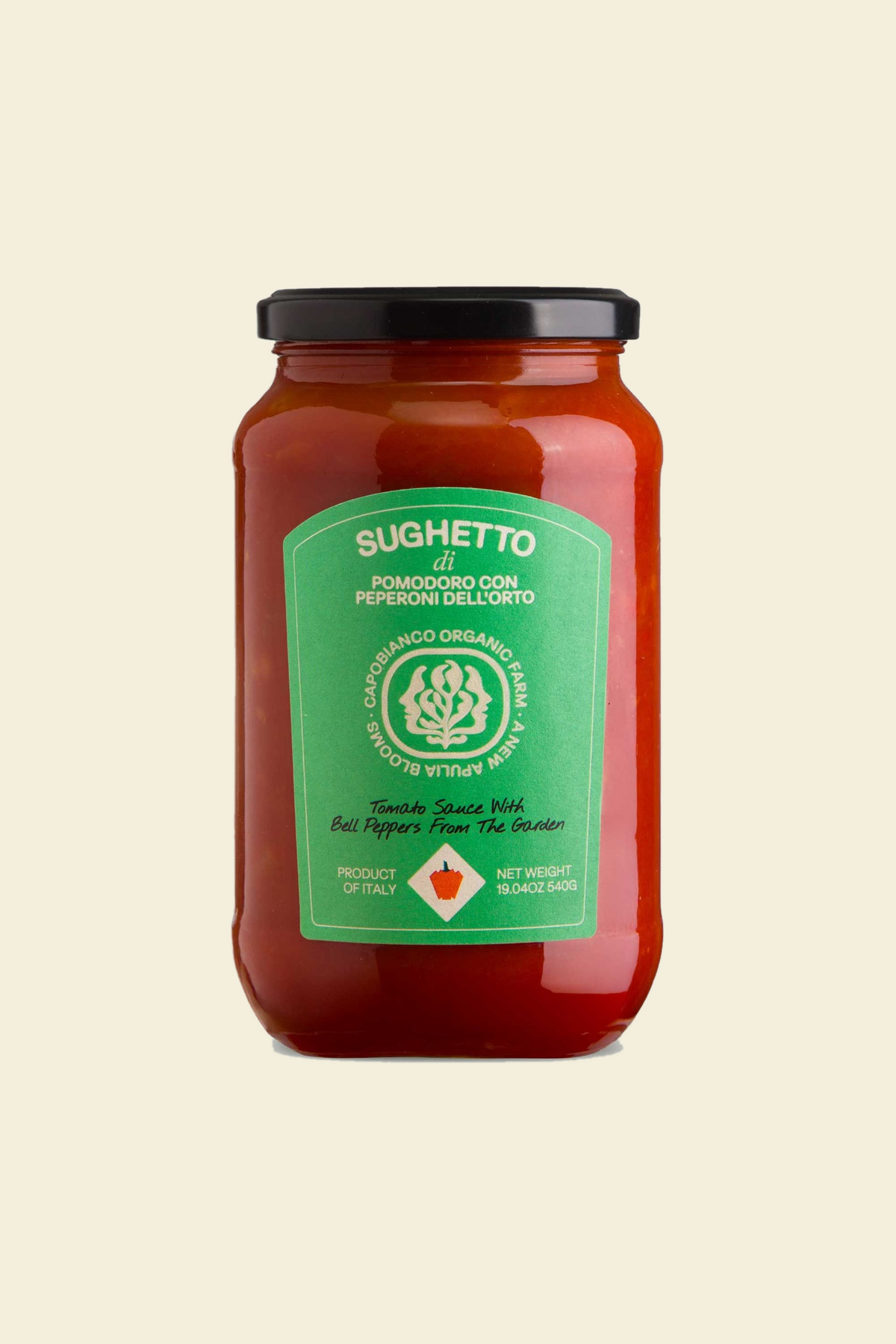 Sughetto Pomodoro & Peperoni — capobianco_sughetto_peperoni_F4EFDD.png